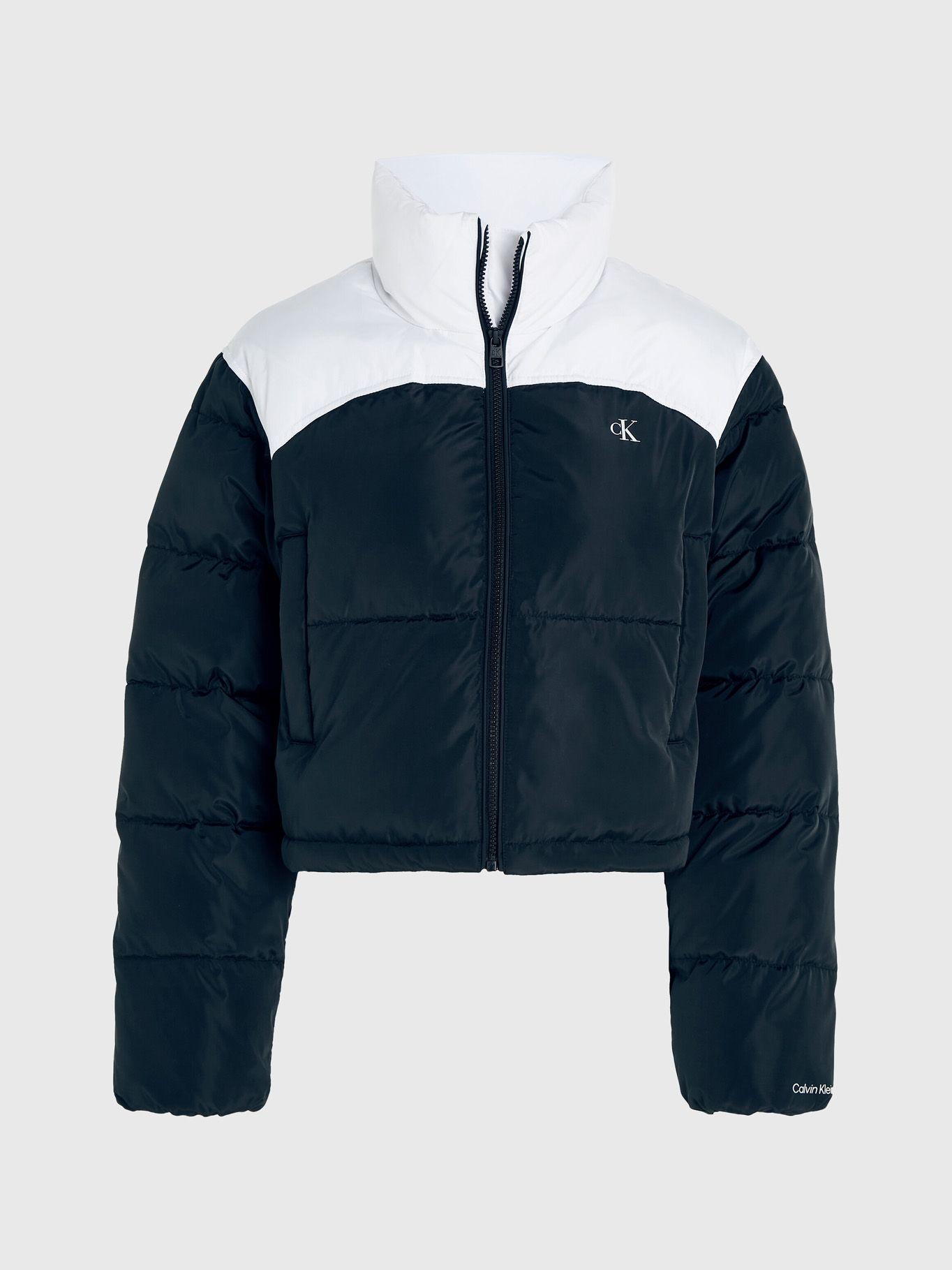 Parka Non Down Cropped Negro-4