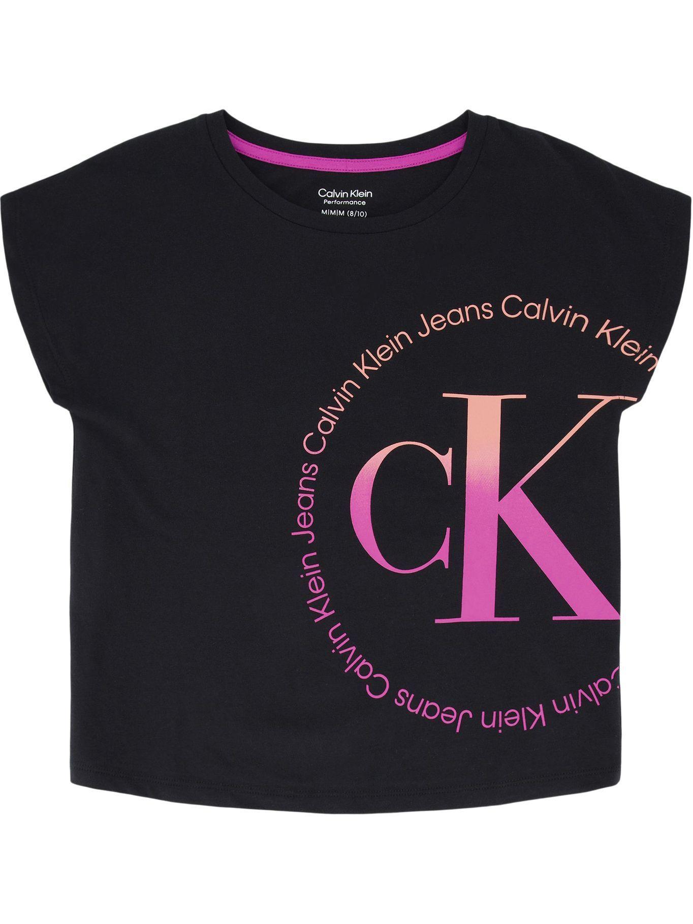 Polera Niña Full Circle Negro Calvin Klein-0