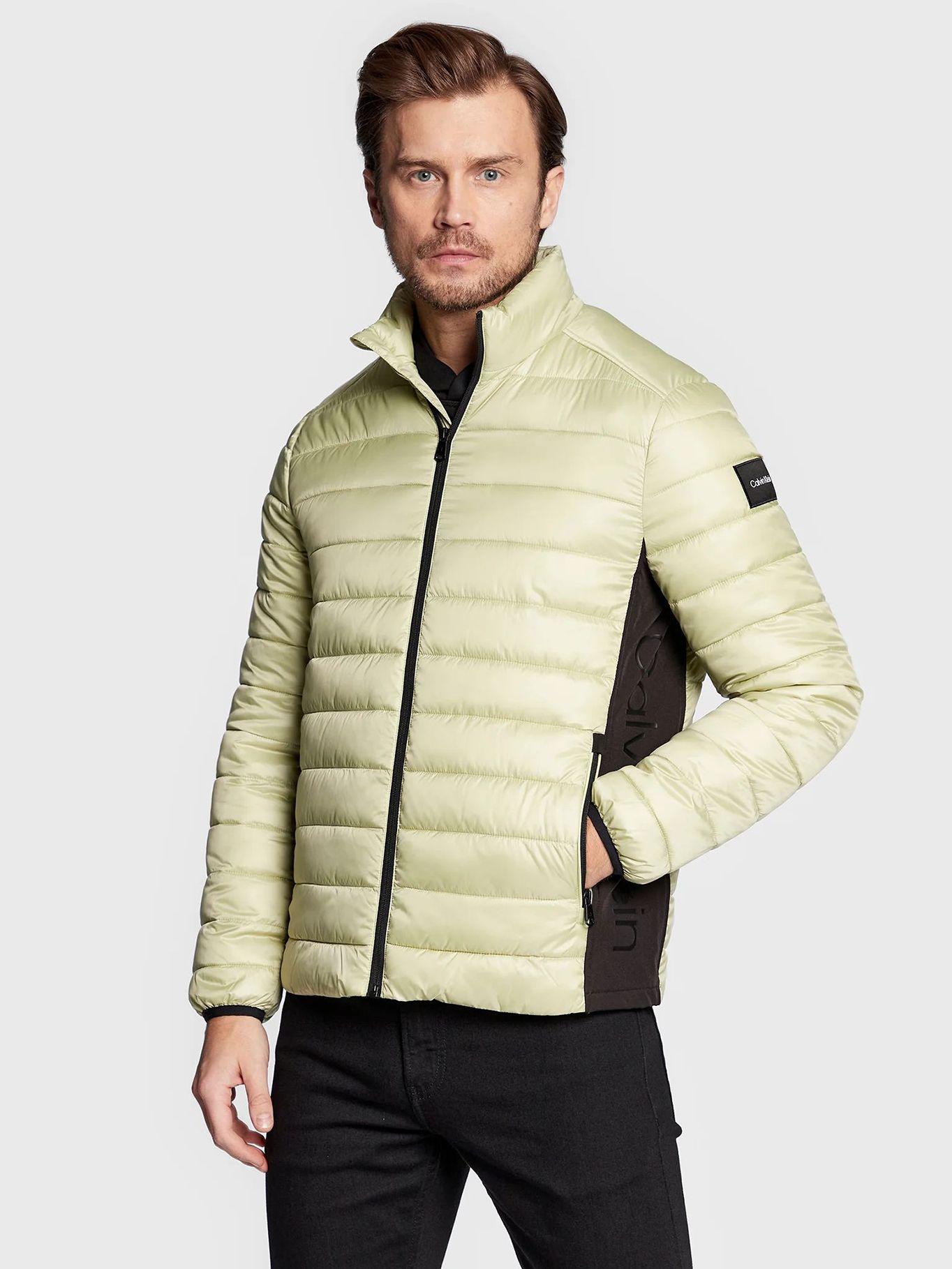 Chaqueta de plumas de materiales reciclados Verde Calvin Klein-0