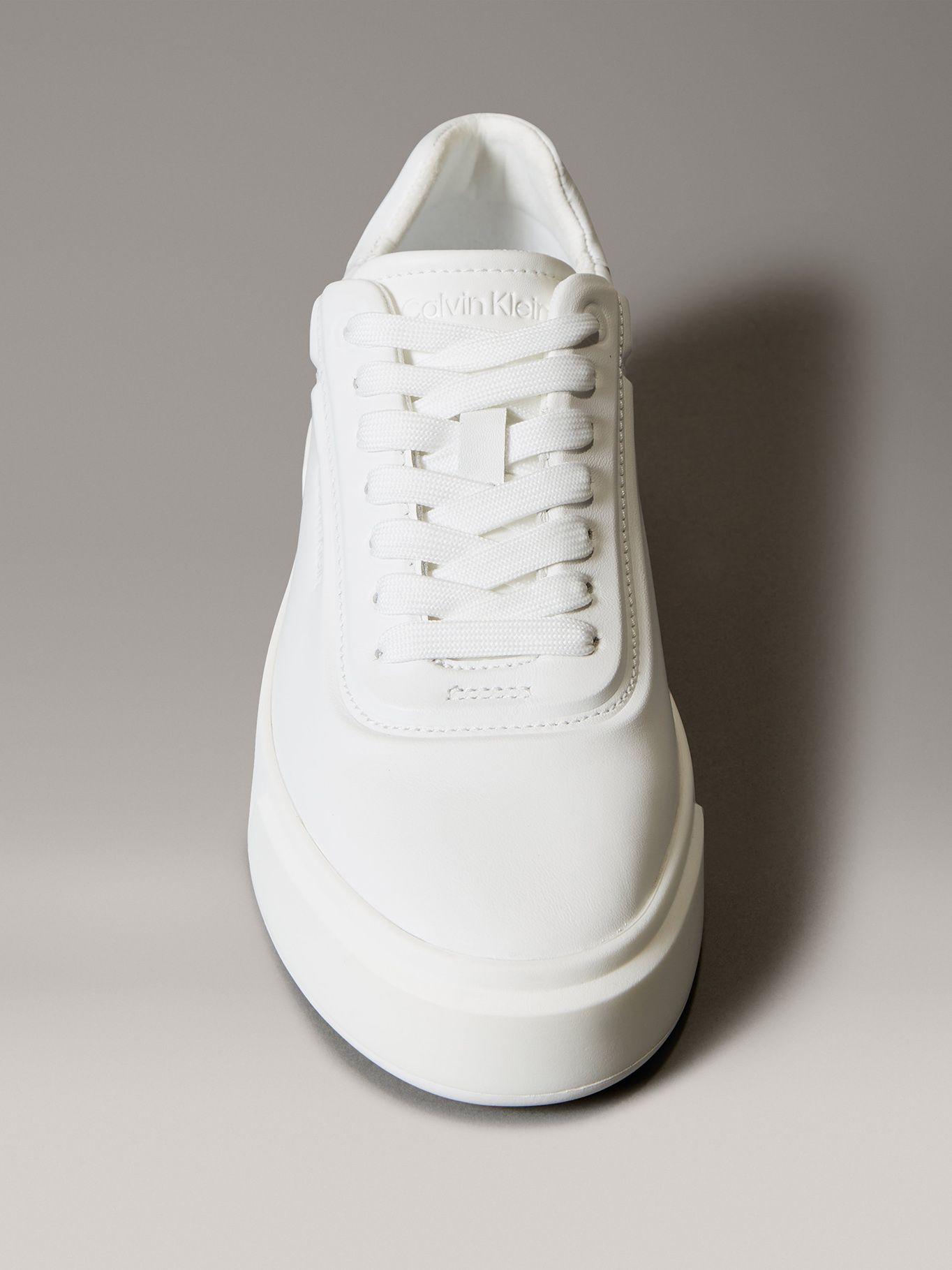 Zapatilla Oxford Suela Gruesa Blanco Calvin Klein Mujer-2