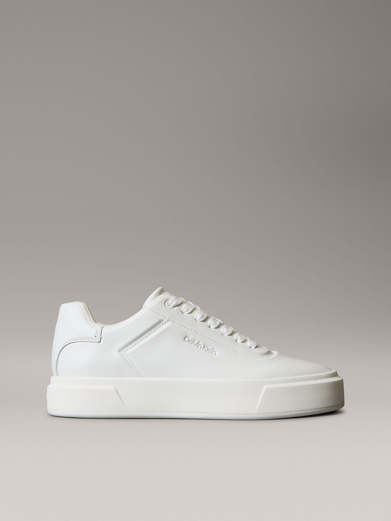Zapatilla Oxford Suela Gruesa Blanco Calvin Klein Mujer-4