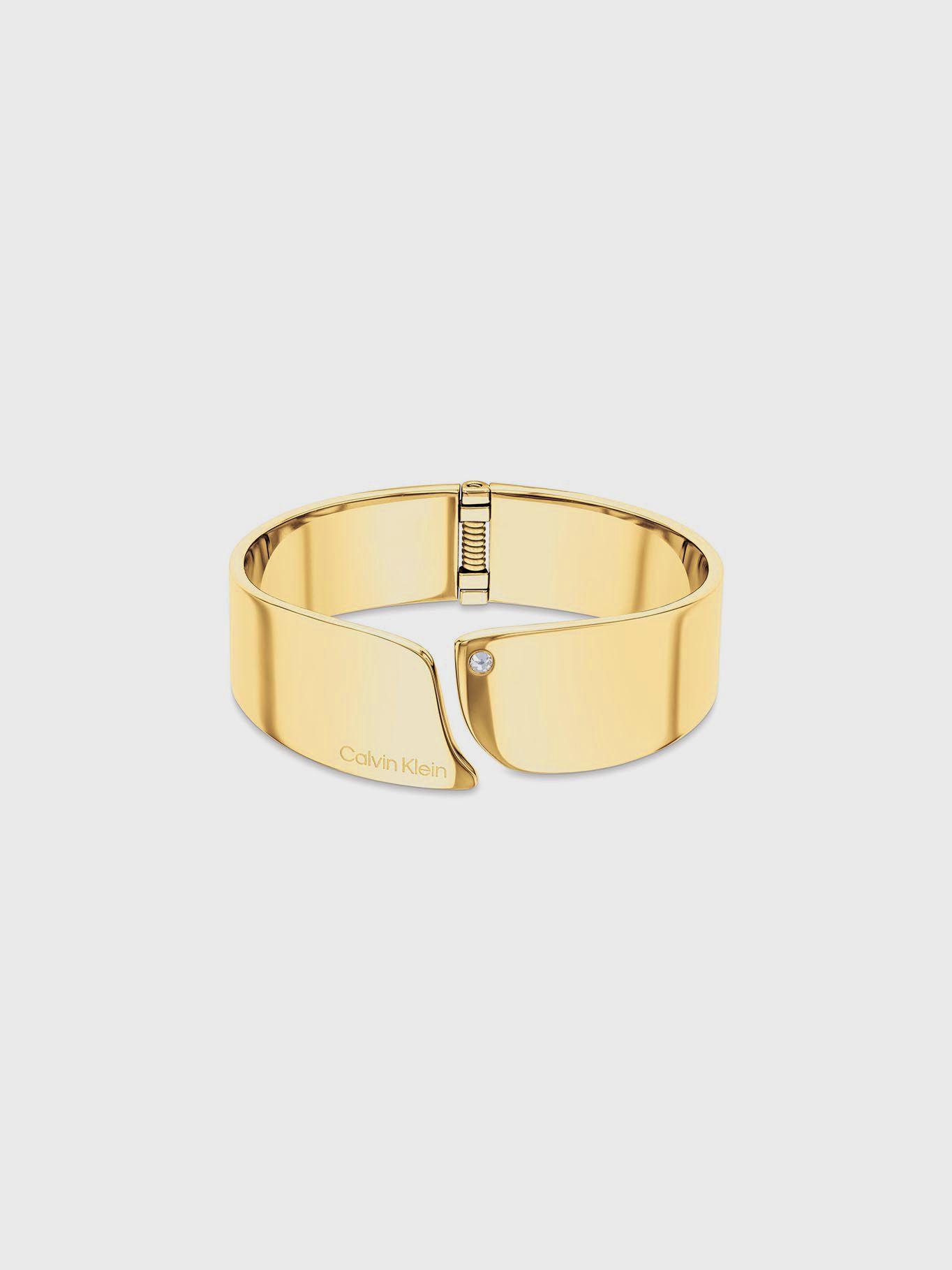 Brazalete Minimalist Organic Dorado Calvin Klein-0