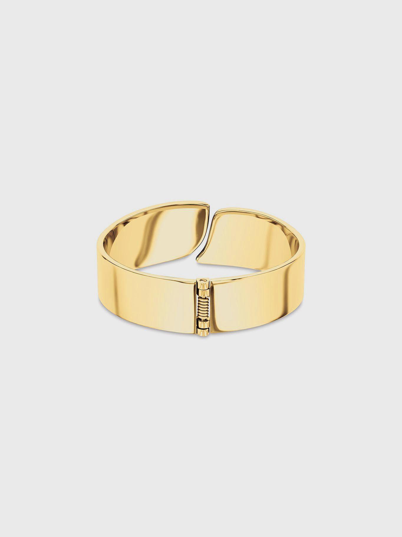 Brazalete Minimalist Organic Dorado Calvin Klein-1