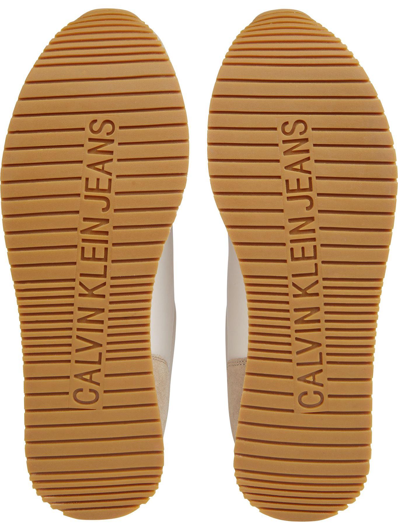 Zapatilla Retro Runner Ny Mono Beige Calvin Klein-3