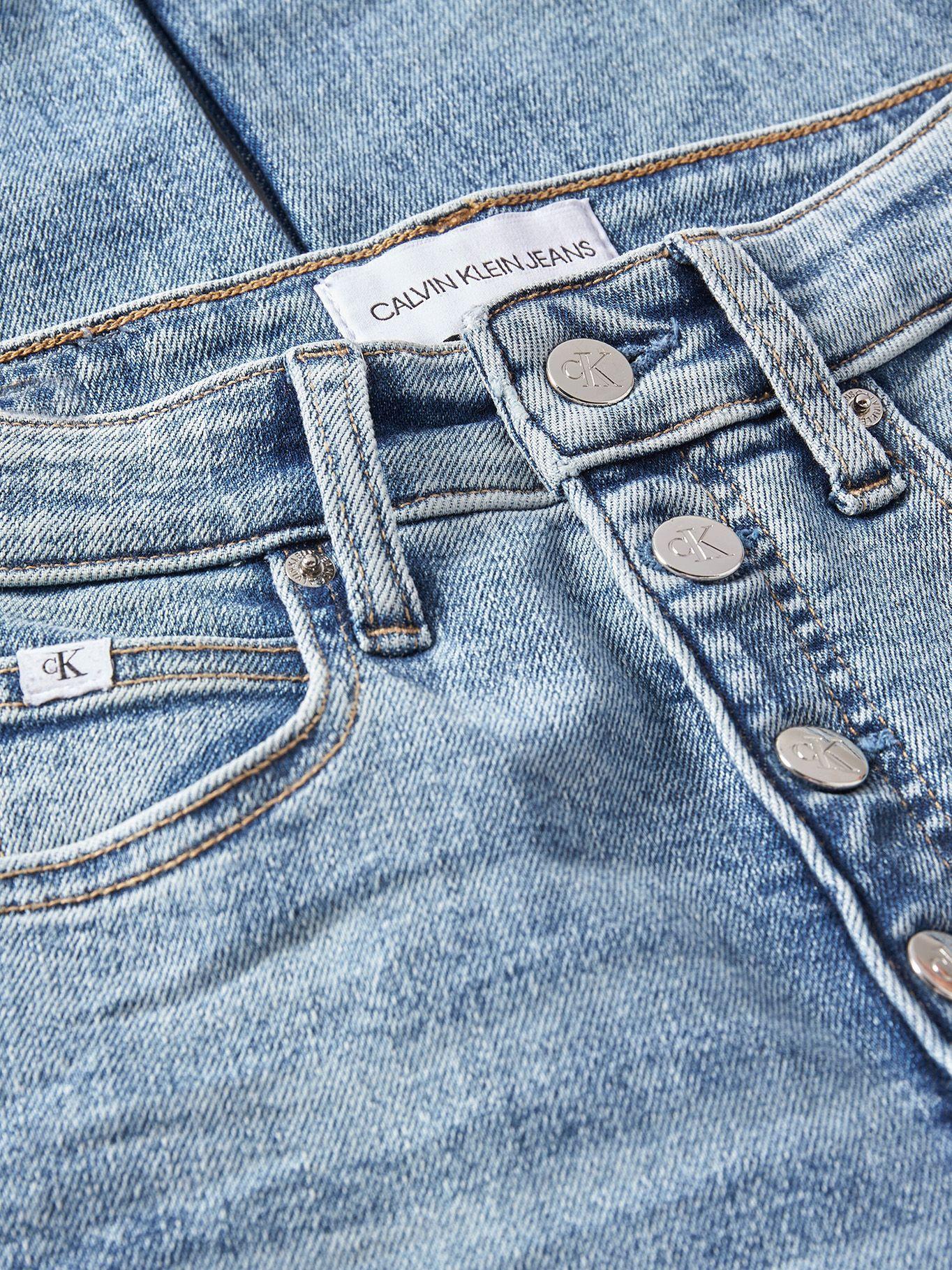 Jeans High Rise Super Skinny 1AA Azul Calvin Klein-5