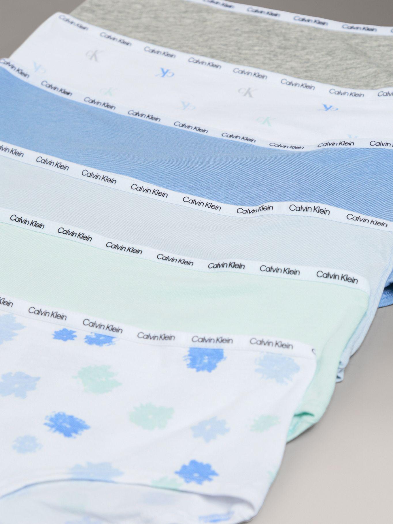 Pack 6 Calzones Hipster De Niña Multicolor Calvin Klein-3