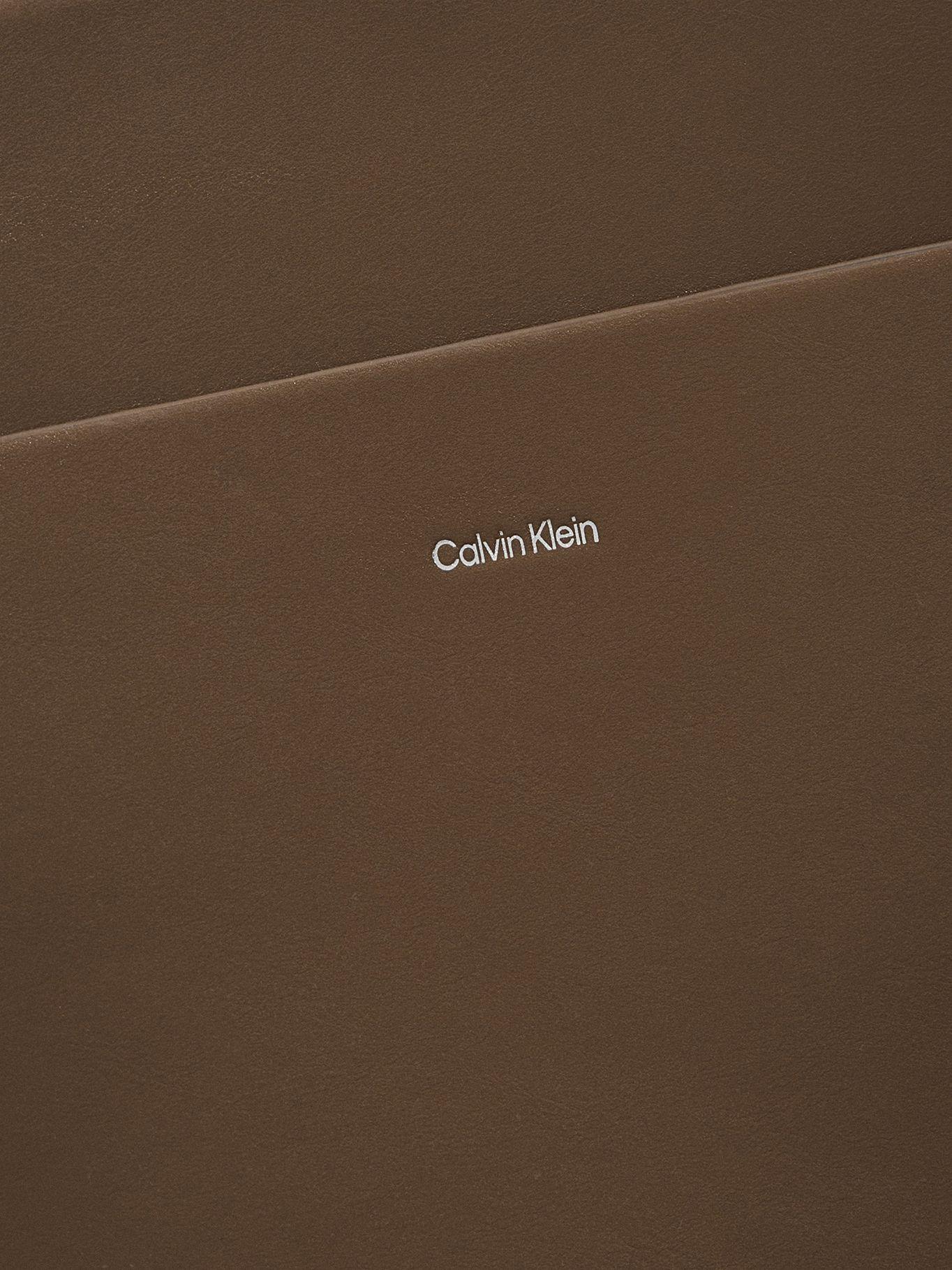 Cartera Tote Ck Linn Large Cafe Calvin Klein-3