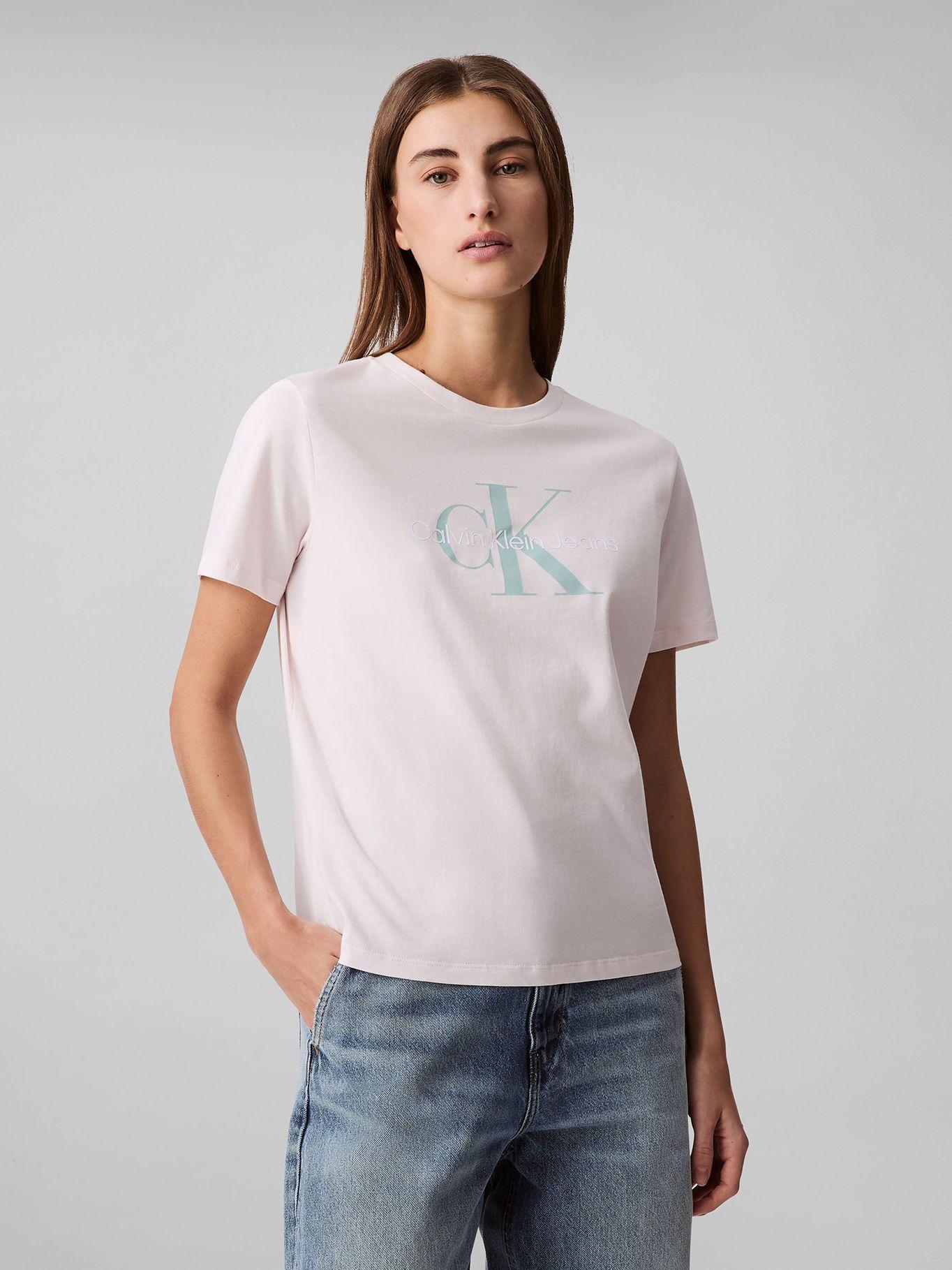 Polera Clásica con Logo Blanco Calvin Klein-0