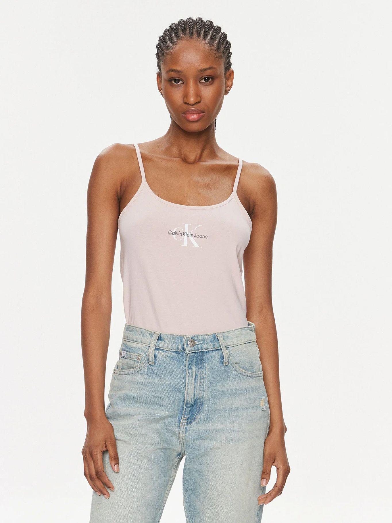 Polera Monologo Strappy Rosado Calvin Klein-0