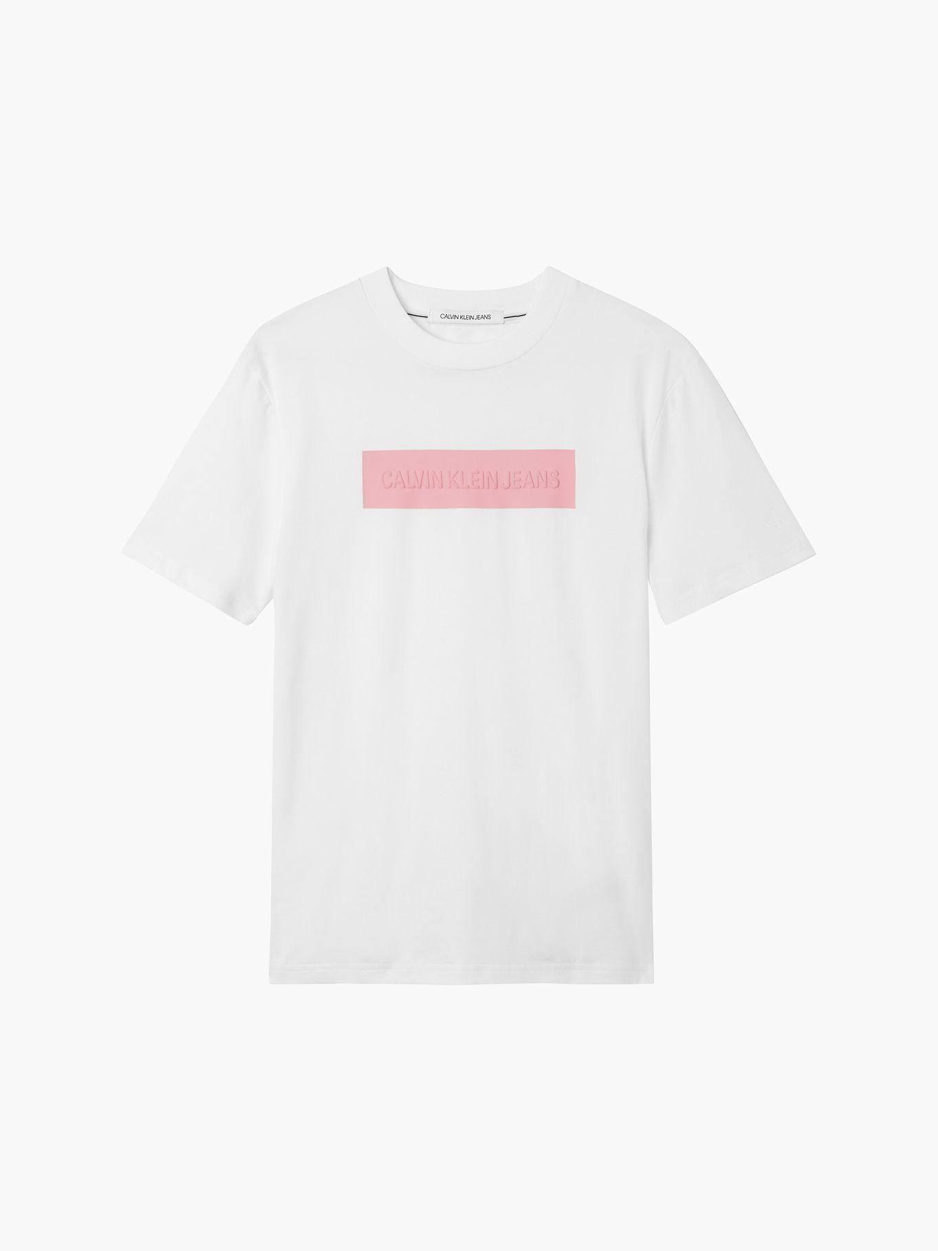 Polera Hero Logo Blanco Calvin Klein Mujer-4