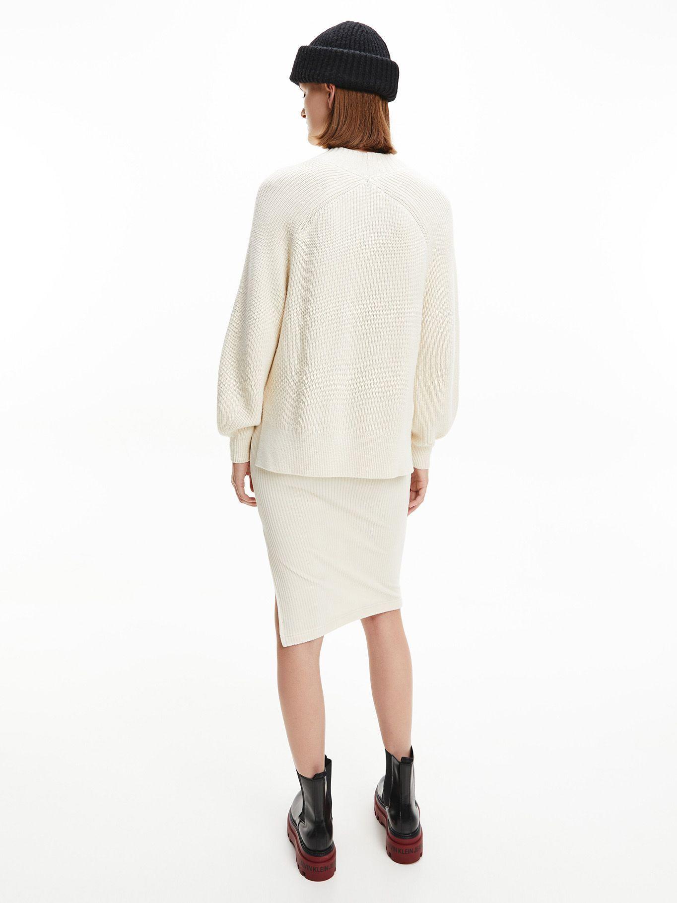 Suéter Ck Raglan Crema Calvin Klein-2