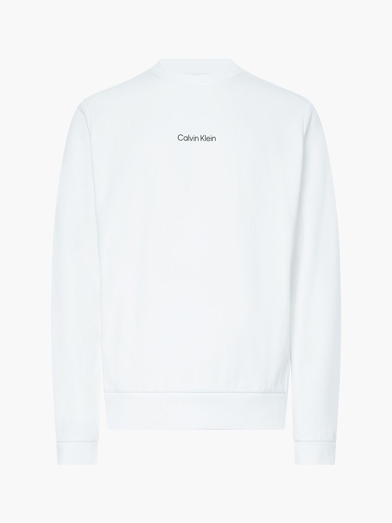 Polerón Interlock Blanco YAF Calvin Klein-4