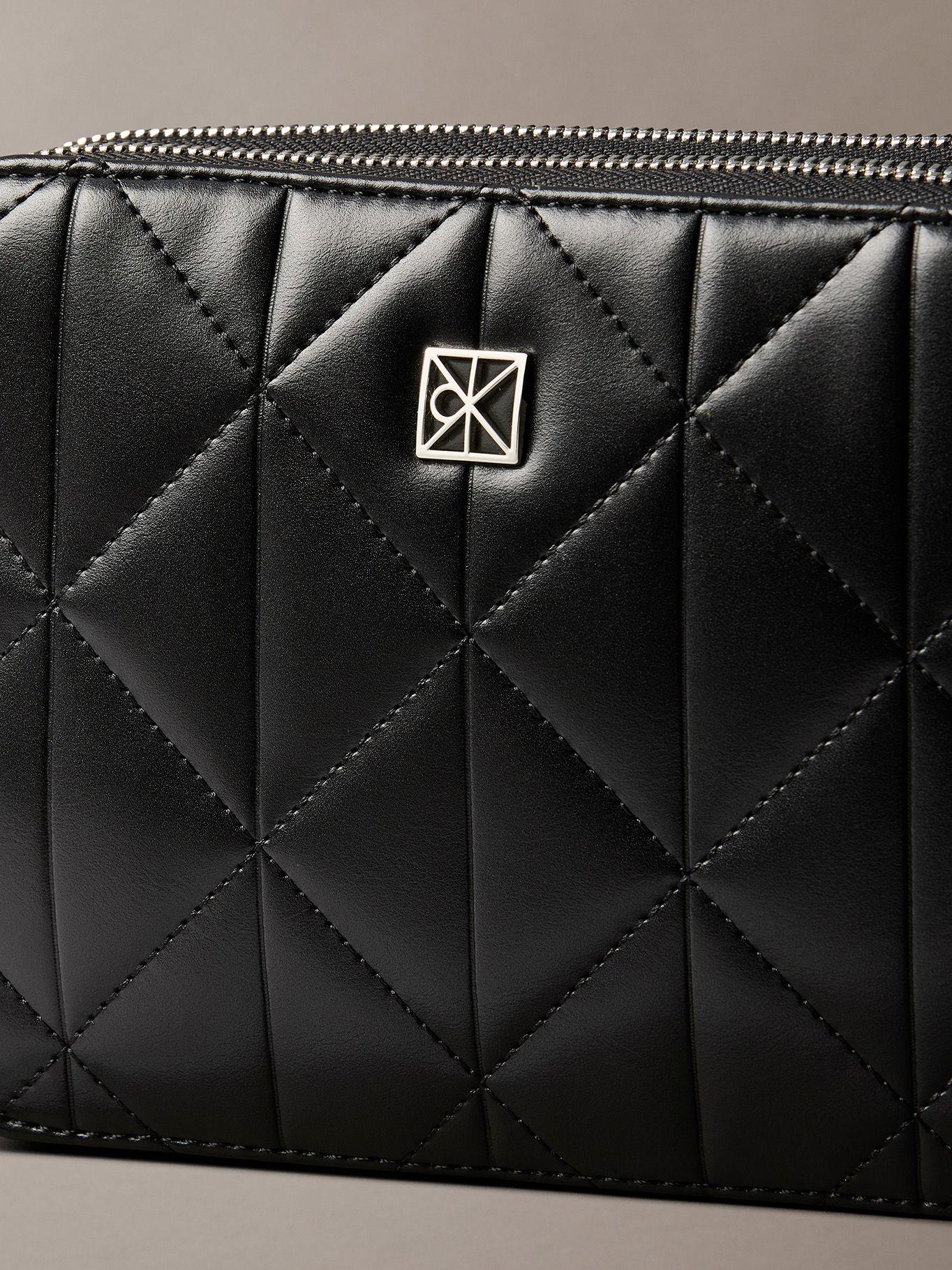 Cartera Camera Acolchada Negro Calvin Klein-3