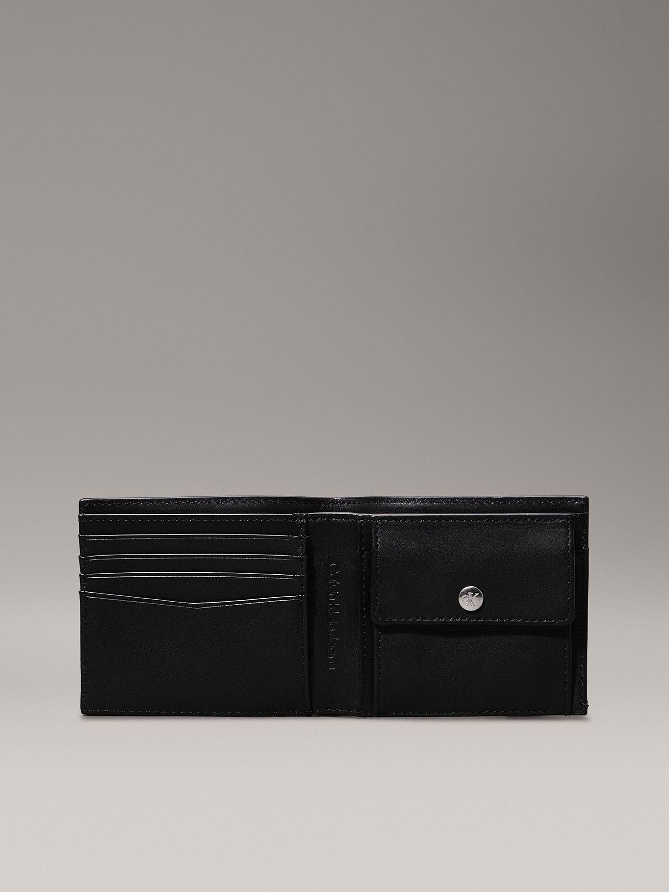 Billetera Monogram Soft Bifold Coin Negro Calvin Klein-2