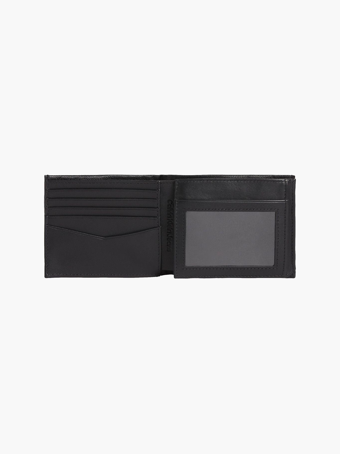 Billetera Mono Silver Bifold W/Coin 10 Negro Calvin Klein-1