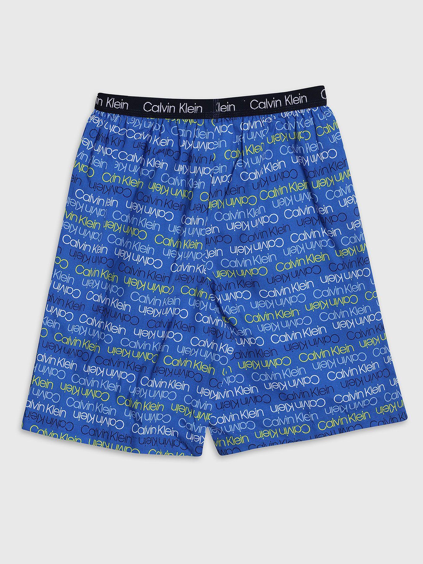 Pijama Niño Vertical Logo Azul 701 Calvin Klein-5
