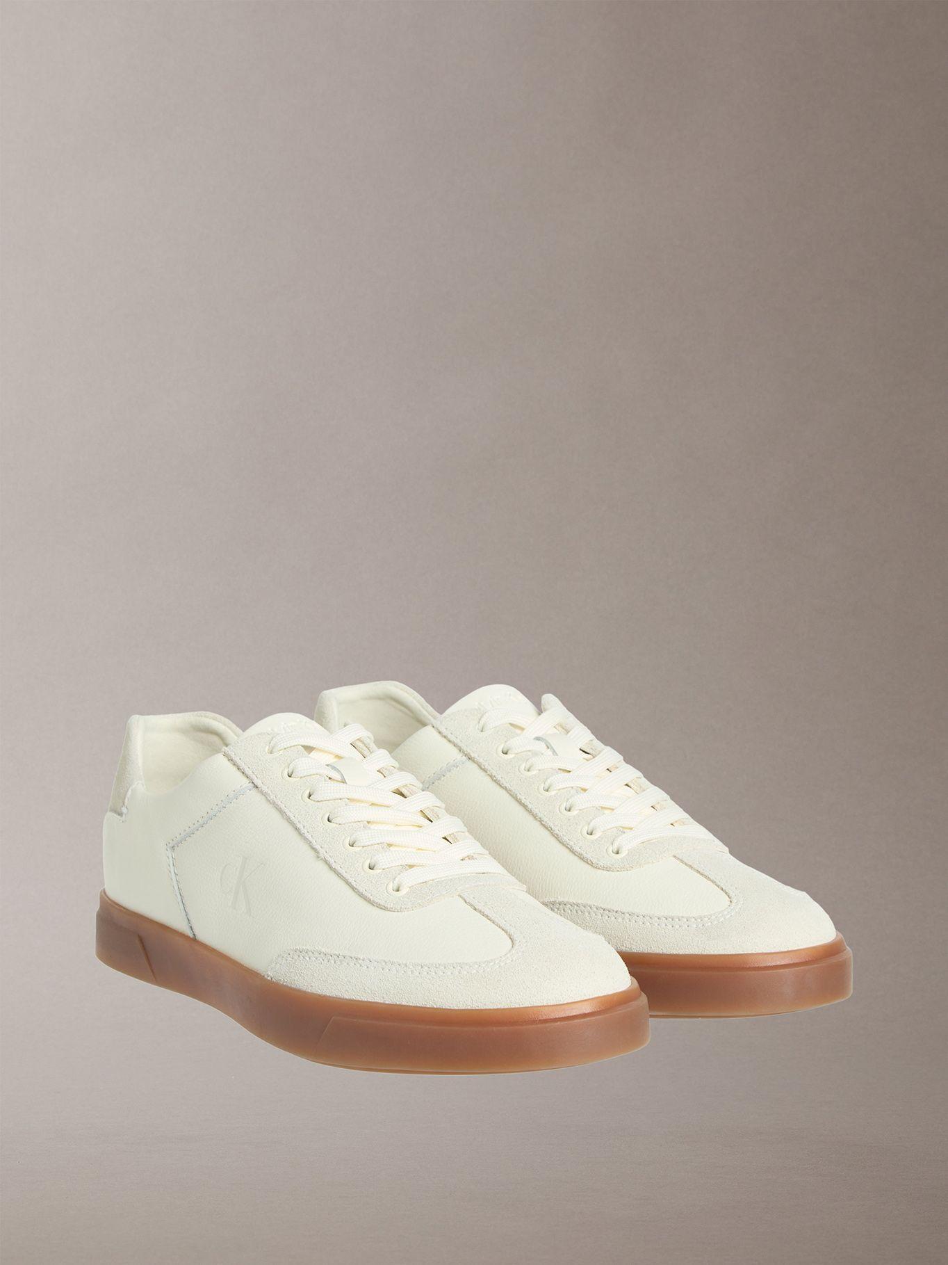 Zapatillas en Texturas Mixtas Blanco Calvin Klein-0