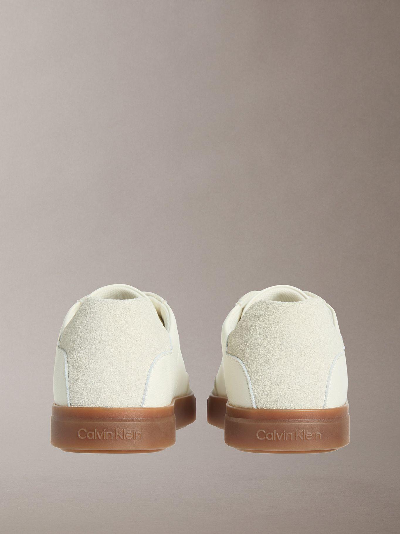 Zapatillas en Texturas Mixtas Blanco Calvin Klein-1