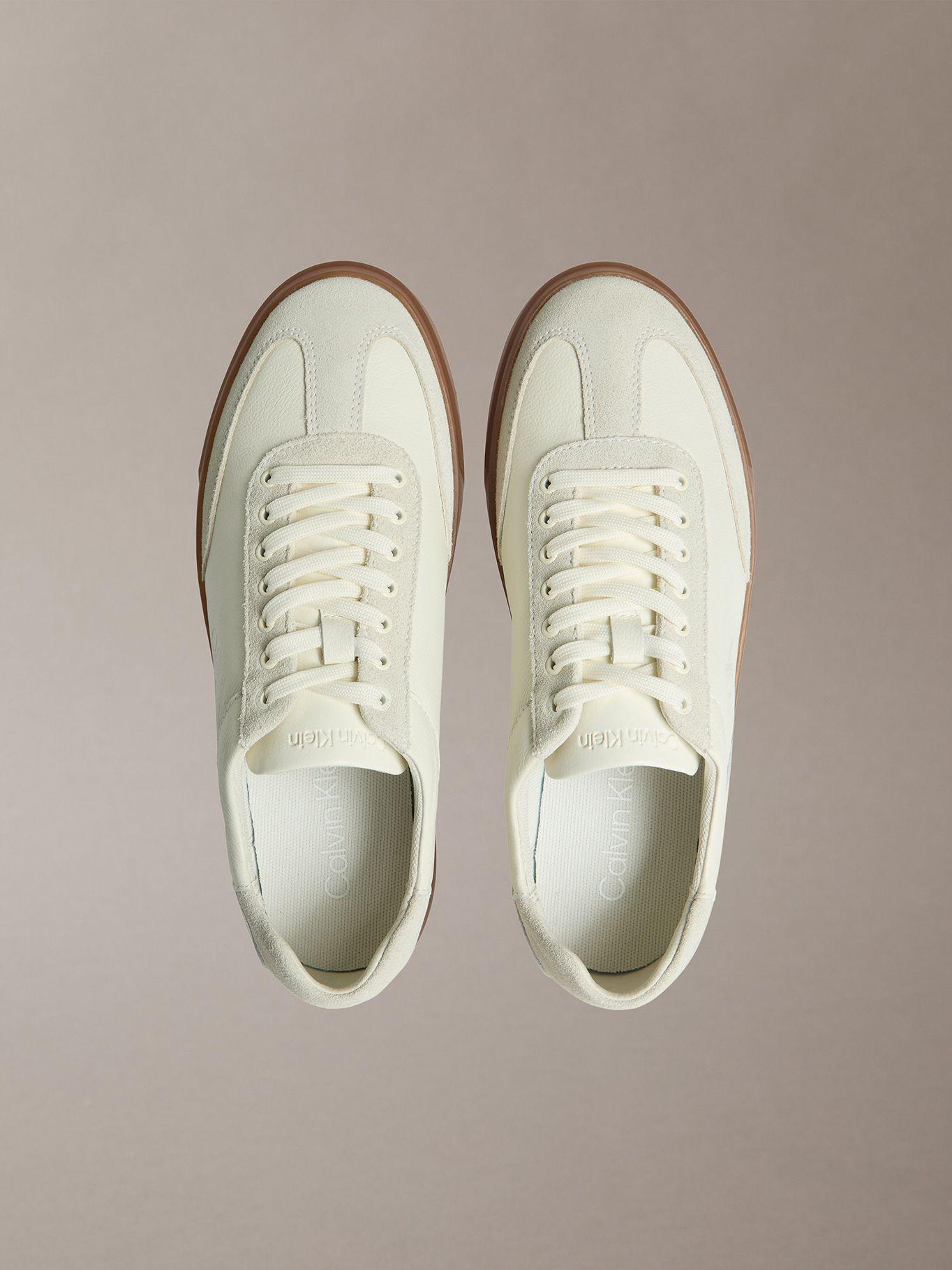 Zapatillas en Texturas Mixtas Blanco Calvin Klein-2