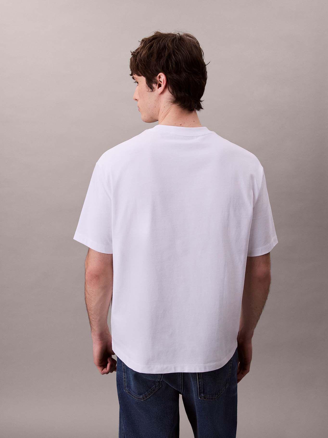 Polera con Logotipo Hero Blanco Calvin Klein-2