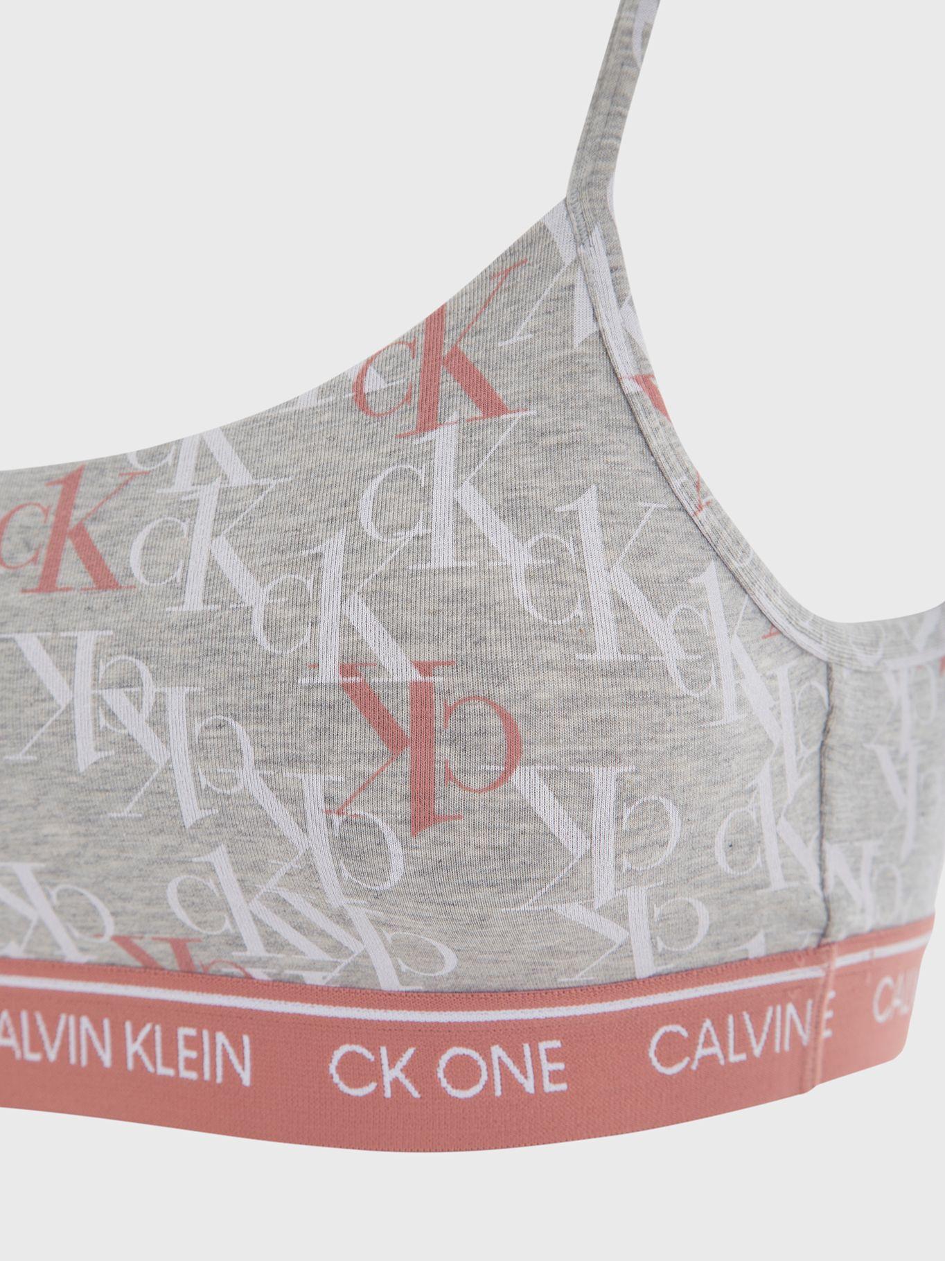 Bralette CK One Cotton Gris 727 Calvin Klein-2