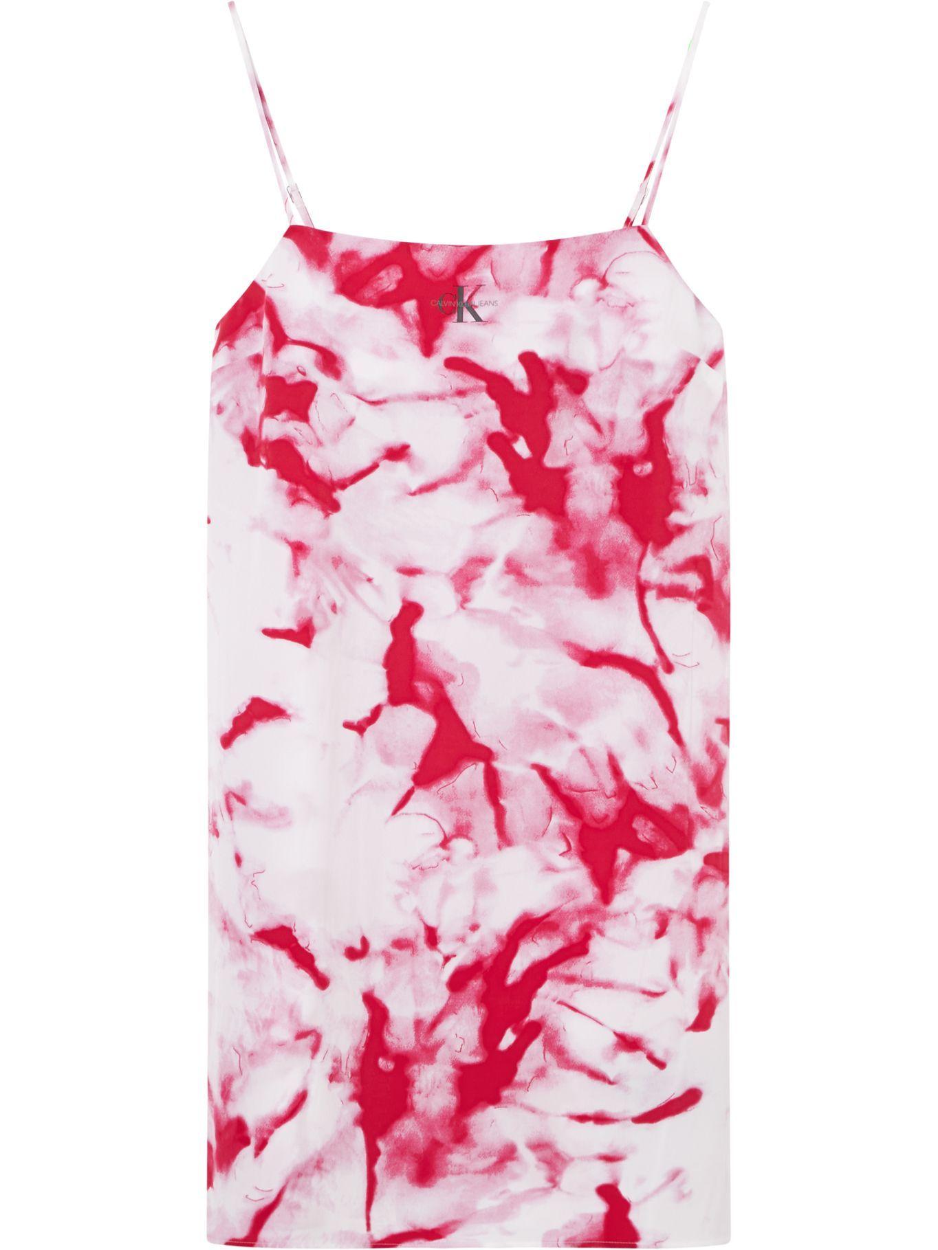 Vestido Monogram Rojo Calvin Klein-1