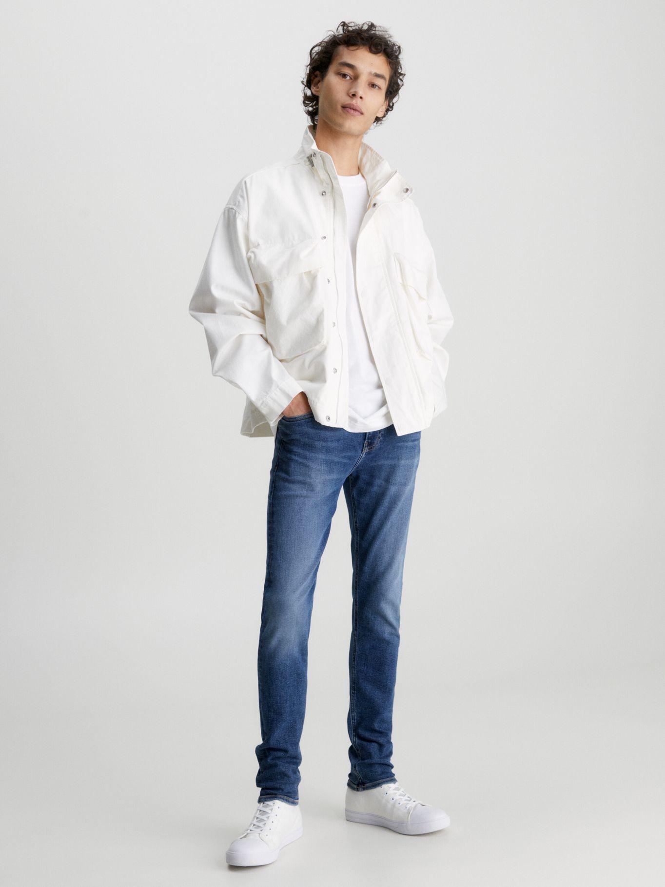 Jeans Skinny 834 Azul Calvin Klein-1