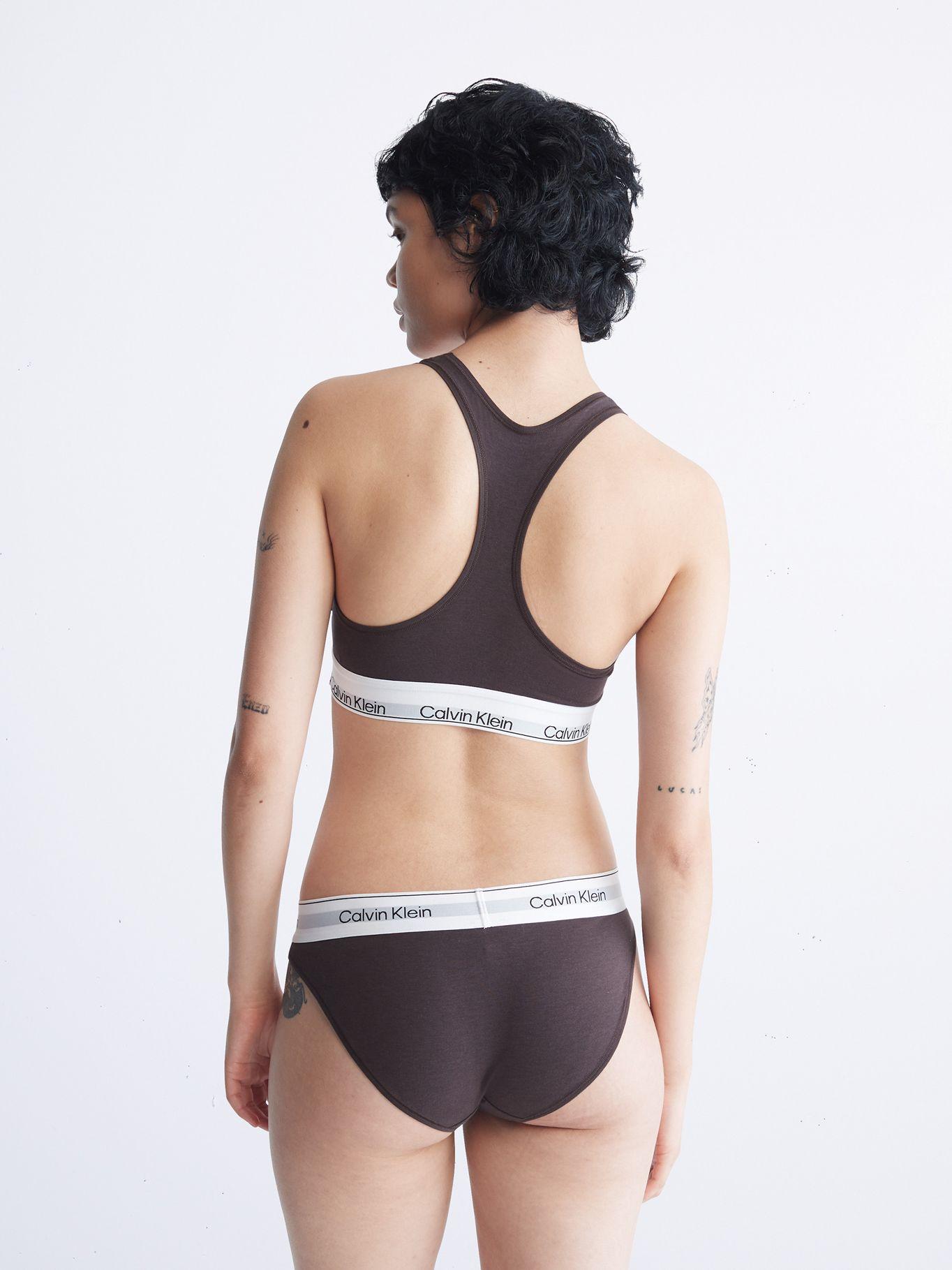Bralette Espalda Cruzada Cotton Cafe Calvin Klein-2