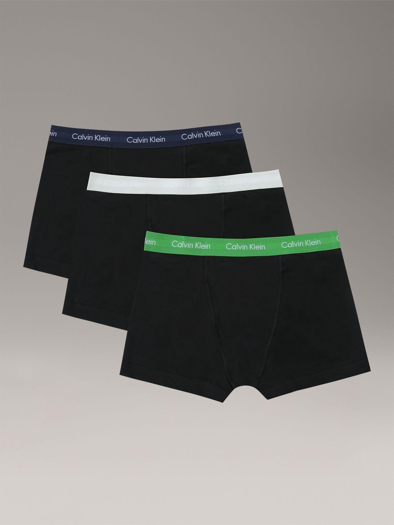 Pack De 3 Bóxers Trunk Cott Stretch Negro Calvin Klein-0