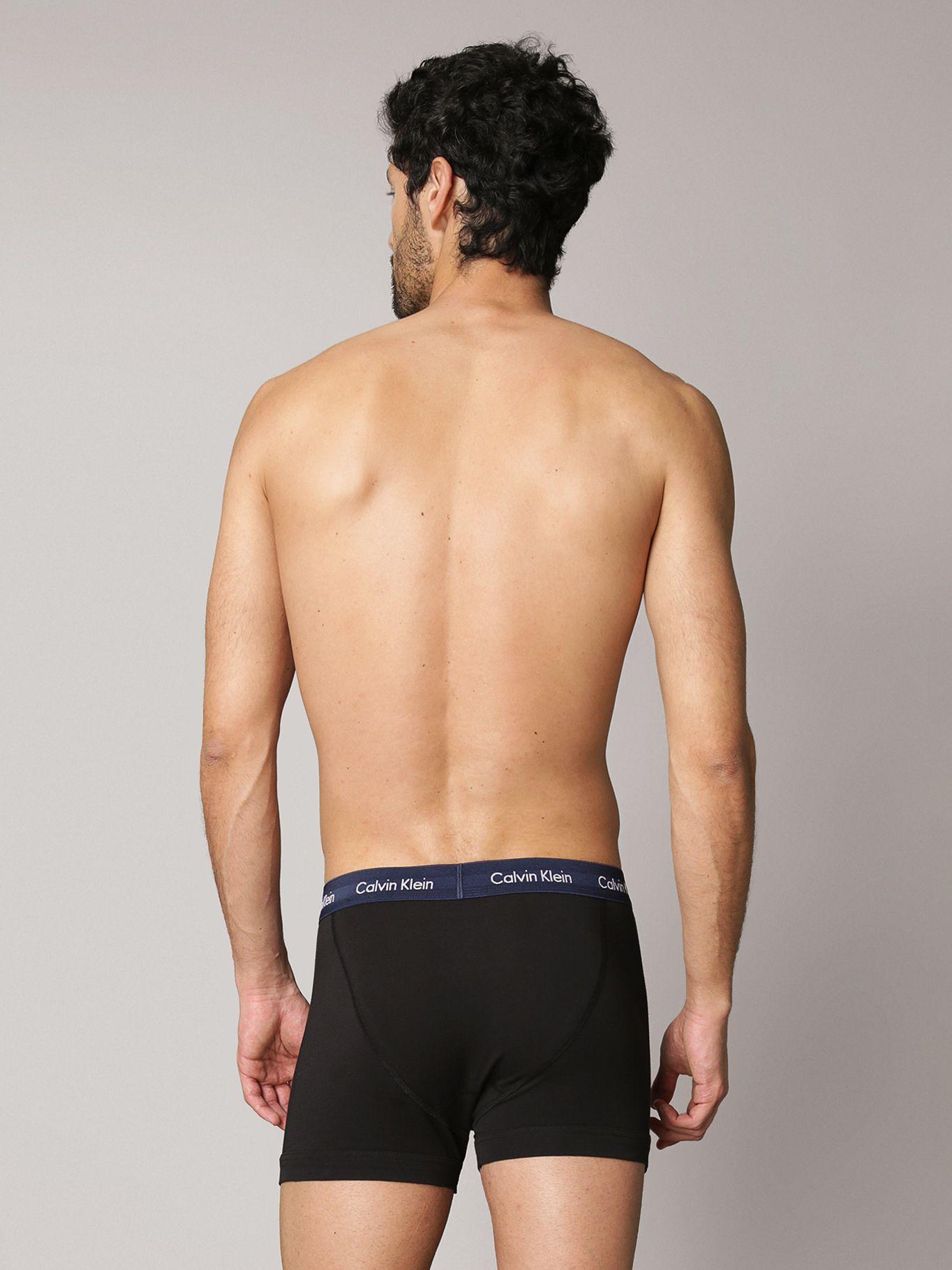Pack De 3 Bóxers Trunk Cott Stretch Negro Calvin Klein-3