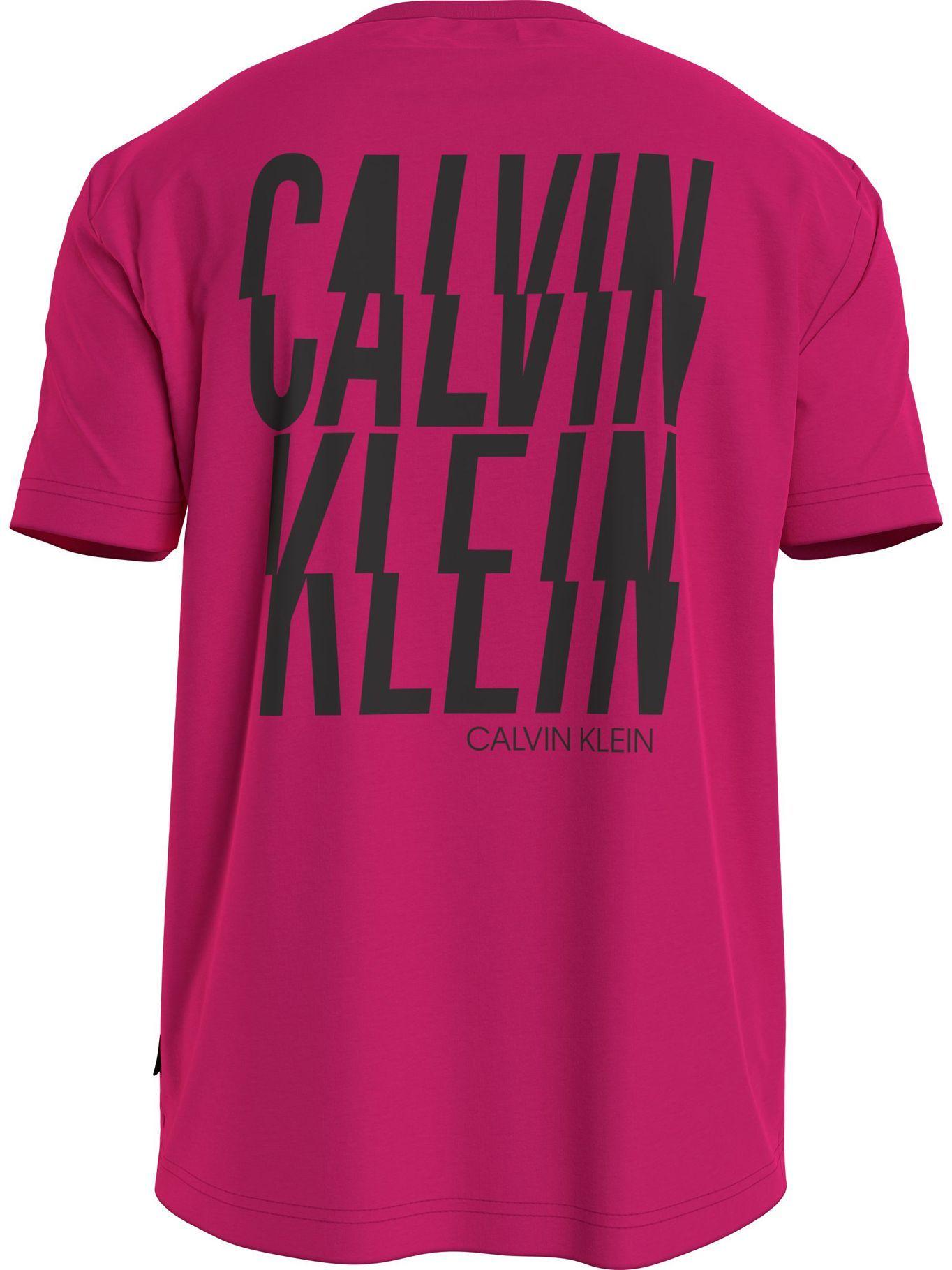 Polera Thunder Logo Back  Fucsia Calvin Klein-1