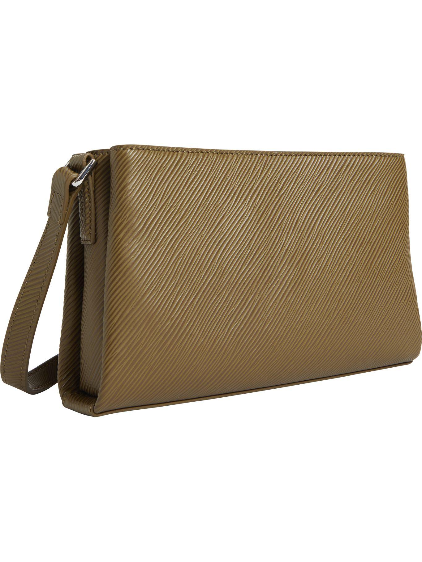 Bolso bandolera con micro logo Verde Olivo Calvin Klein-1