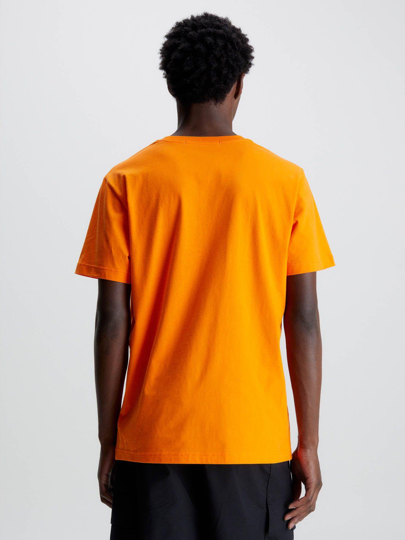 Camiseta holgada de algodón orgánico Naranja Calvin Klein-2