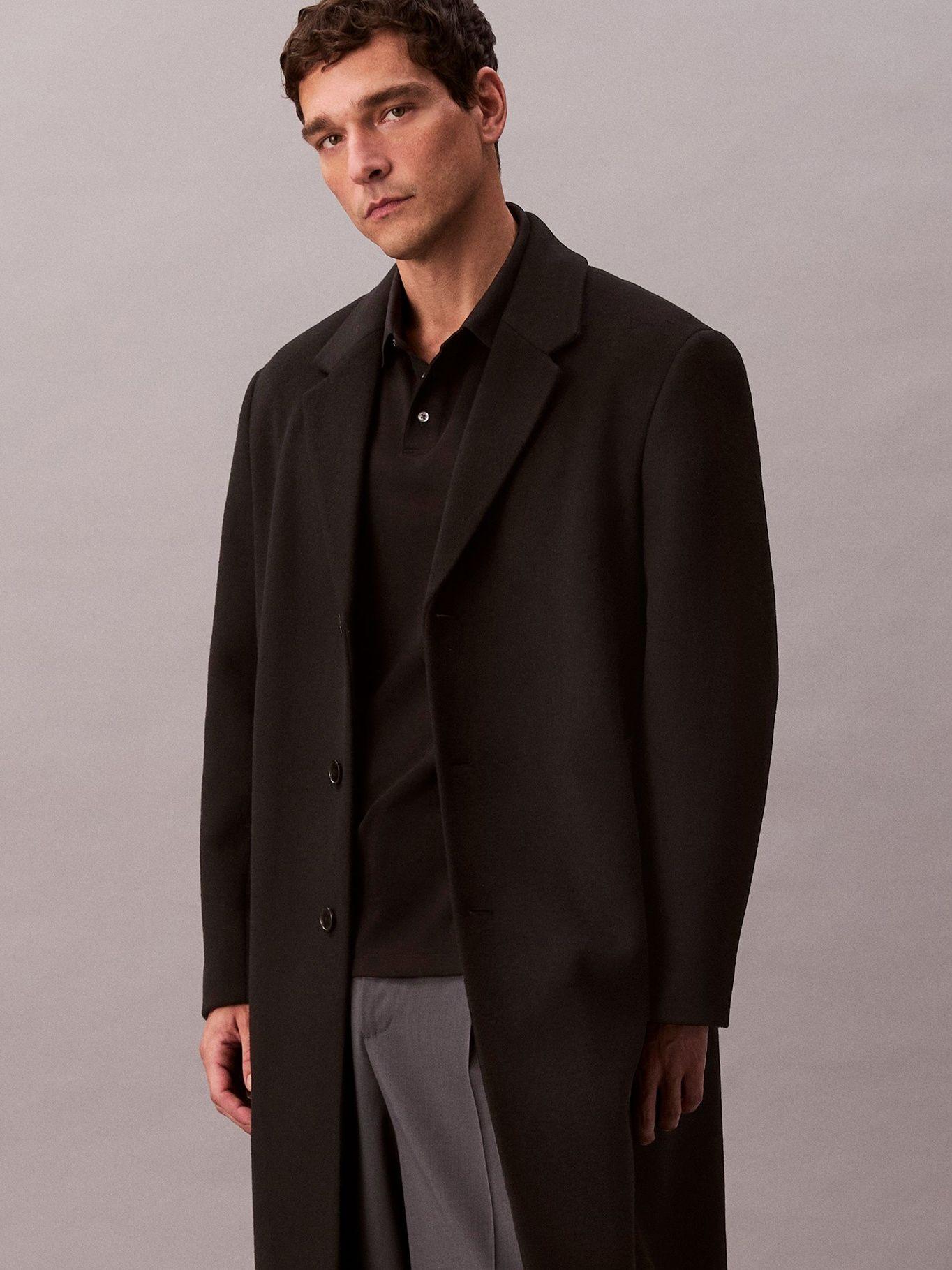 Polo de Algodón Pima Negro Calvin Klein-4