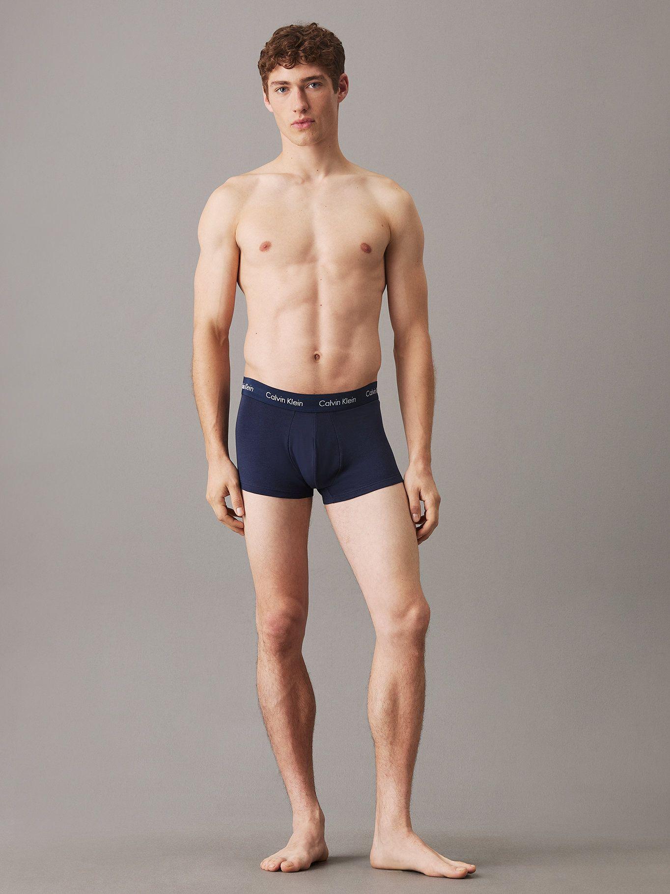 Pack 3 Bóxers Low Trunk Strech Multicolor Calvin Klein-2