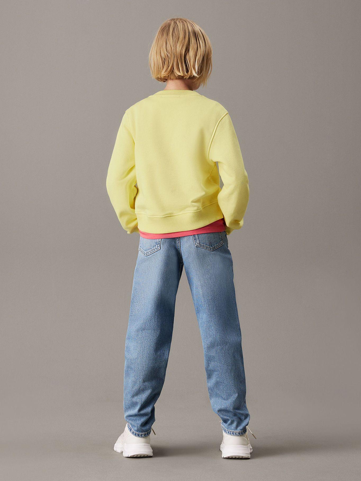 Jeans Niña Barrel Leg Azul Calvin Klein-1