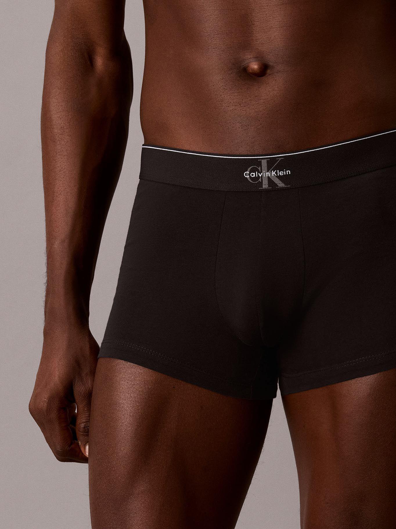 Pack de 3 Bóxer Trunk Cotton Stretch Negro Calvin Klein-5