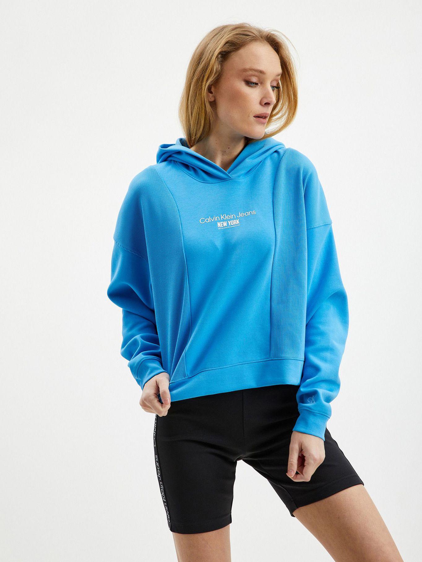 Sudadera con capucha Azul Calvin Klein-0