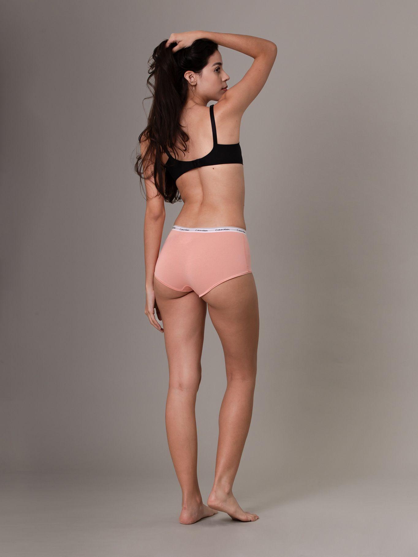 Calzón Modern Hipster Logo Rosa Calvin Klein-2