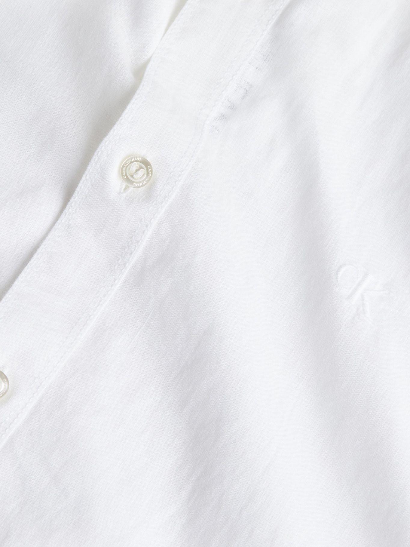 Camisa Linen Blanco Calvin Klein-1