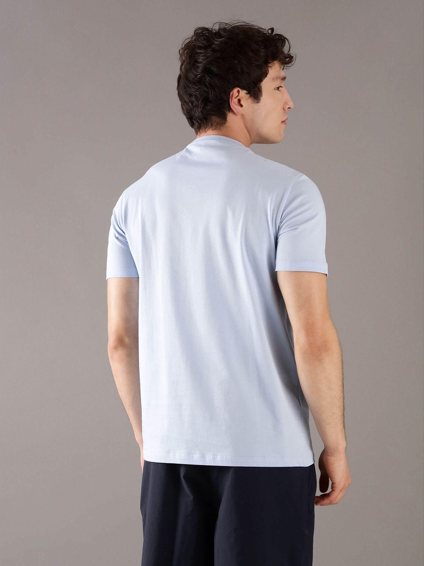 Polera Monogram / Celeste Calvin Klein-2