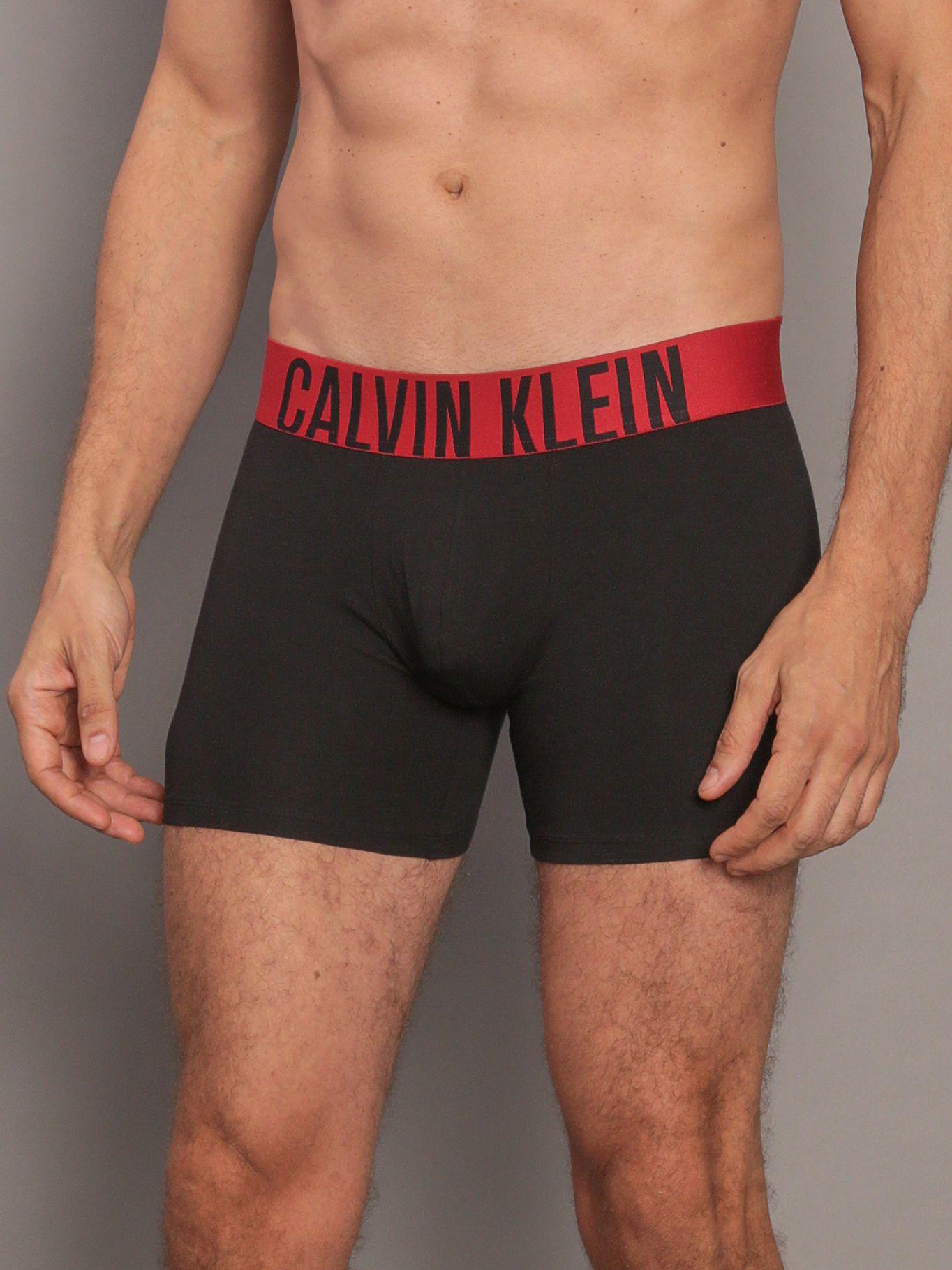 Pack 3 Bóxers Brief Intense Power Negro Calvin Klein-1