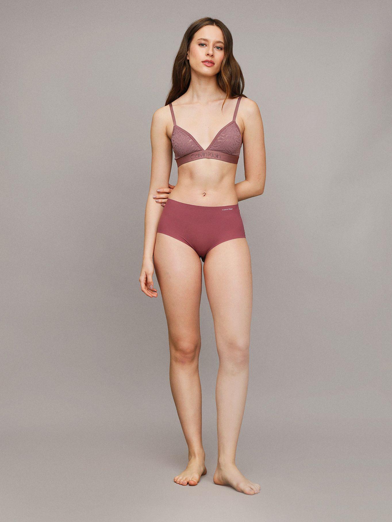 Bralette Triángulo Intrinsi-Unlined Morado Calvin Klein-1