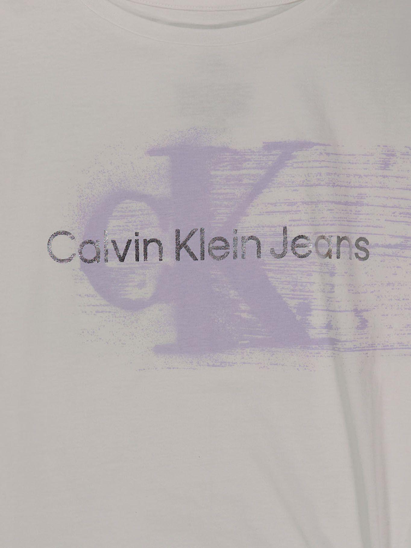 Polera Brushstroke Ck Morado Calvin Klein-1