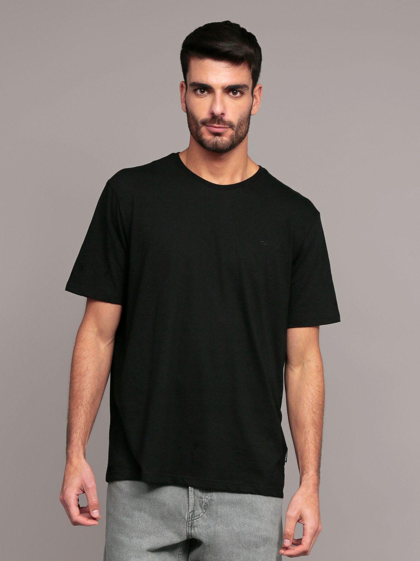 Polera Solid Liquid Negro Calvin Klein-0