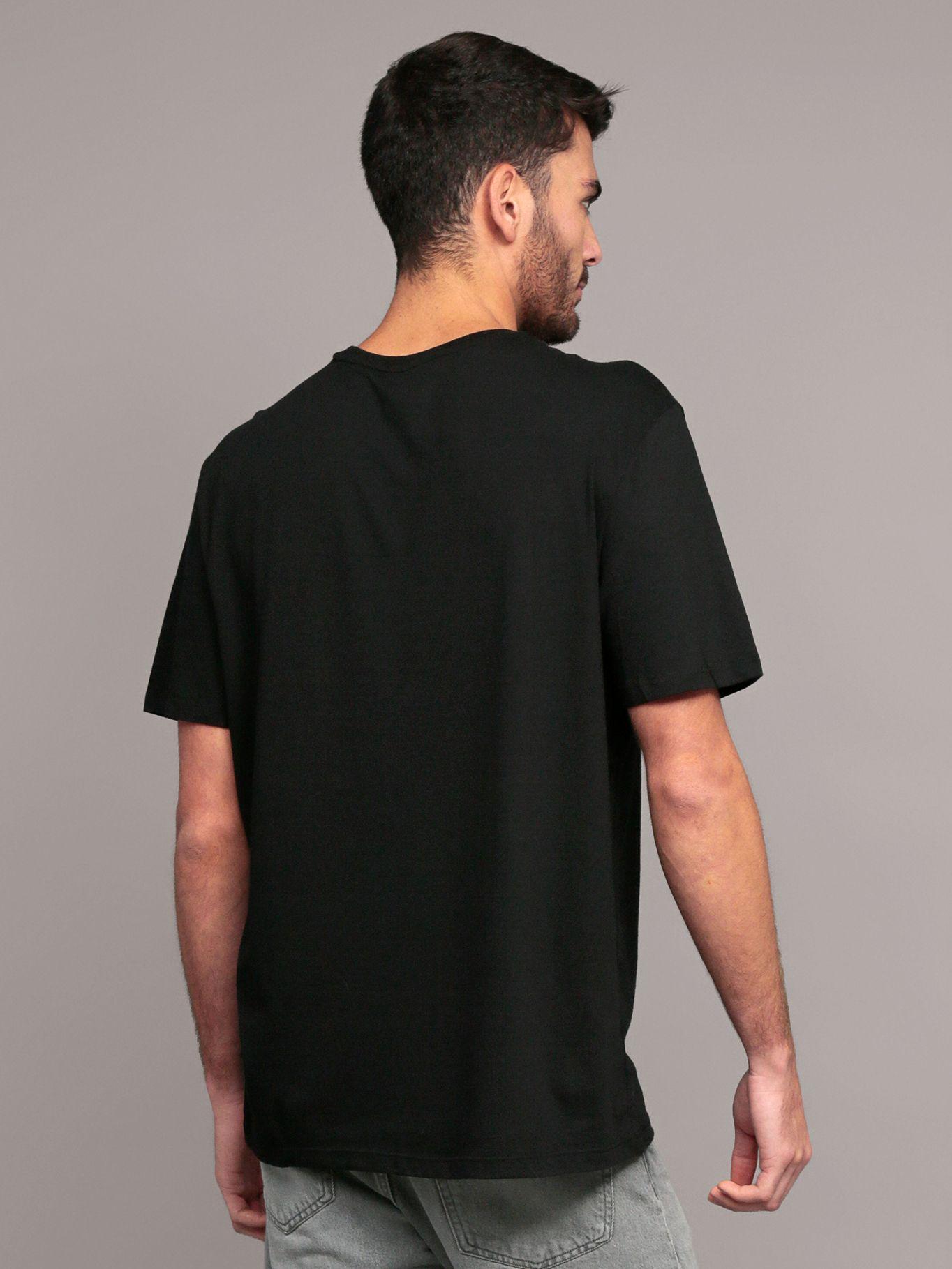 Polera Solid Liquid Negro Calvin Klein-3