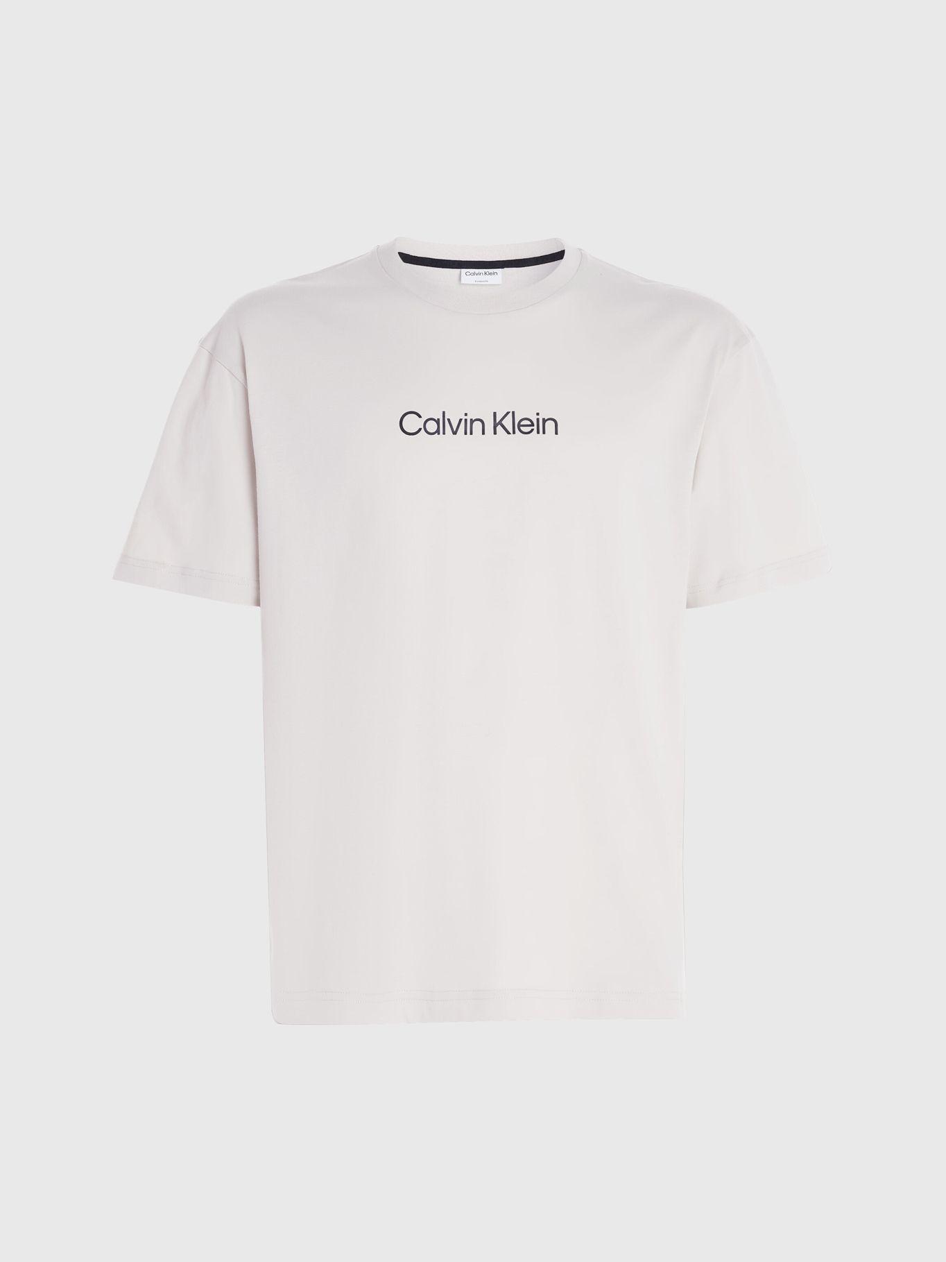 Polera Hero con Logo Comfort  Beige Calvin Klein-4
