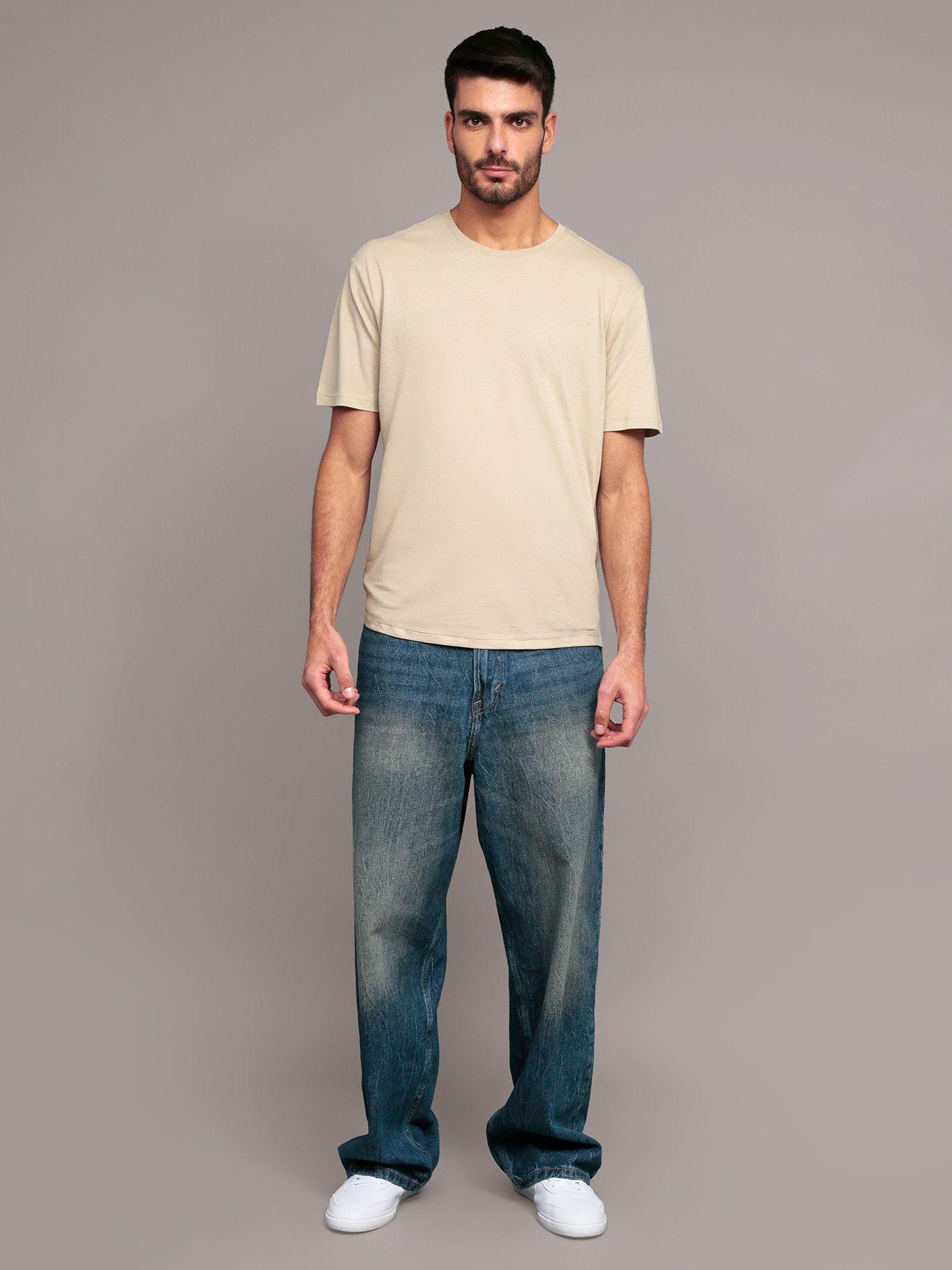 Polera Solid Liquid Beige Calvin Klein-1
