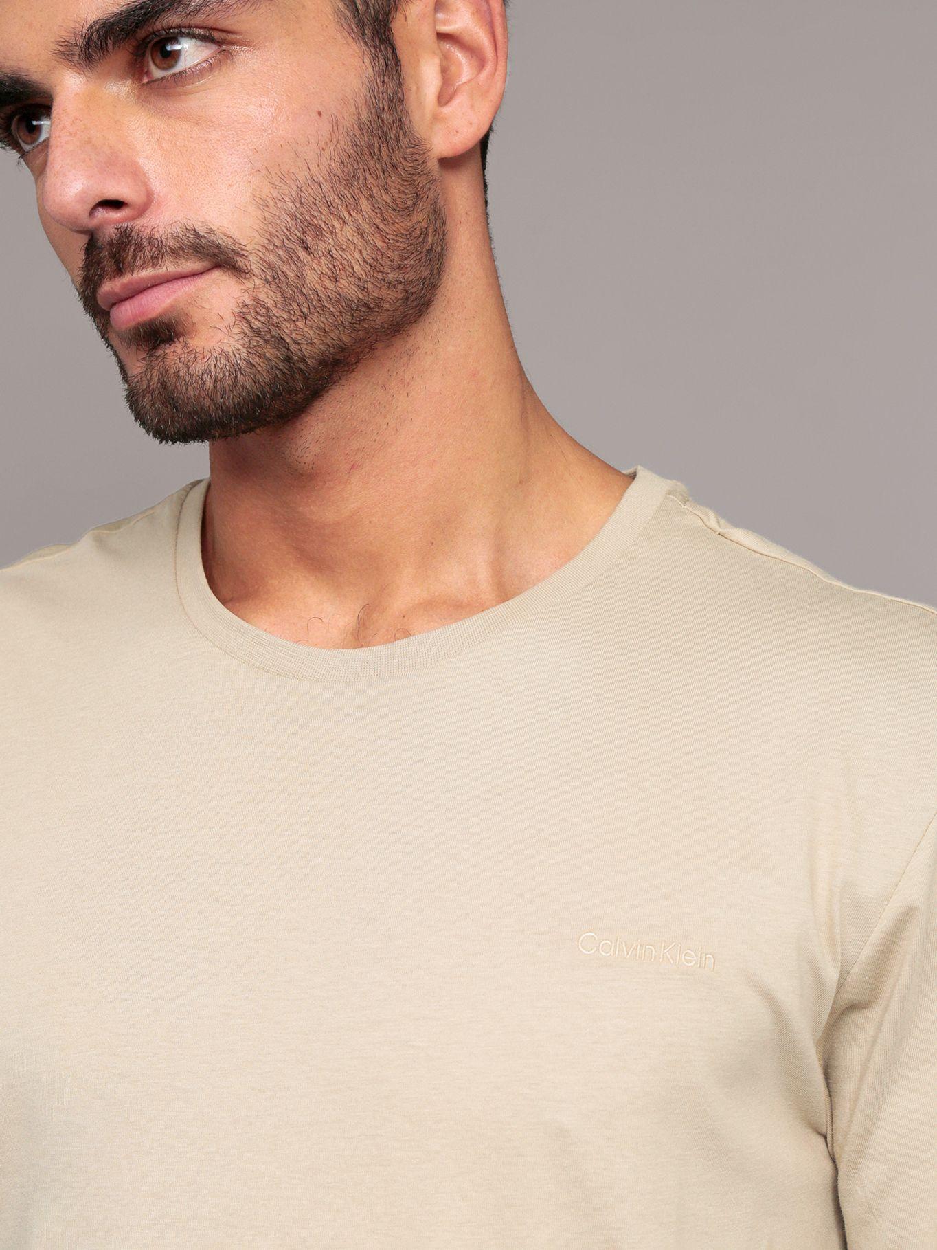 Polera Solid Liquid Beige Calvin Klein-4
