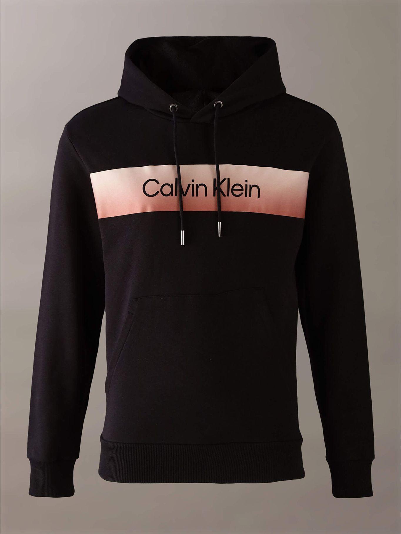 Polerón con Gorro Chest Logo Negro Calvin Klein-4